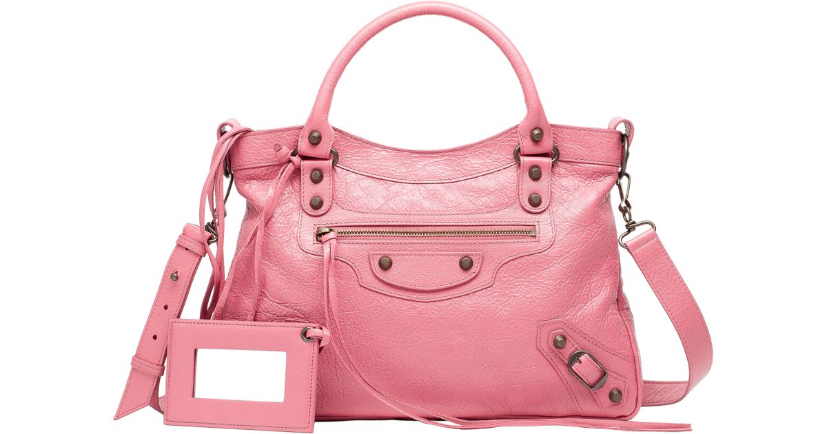 Lyst - Balenciaga Classic Town in Pink