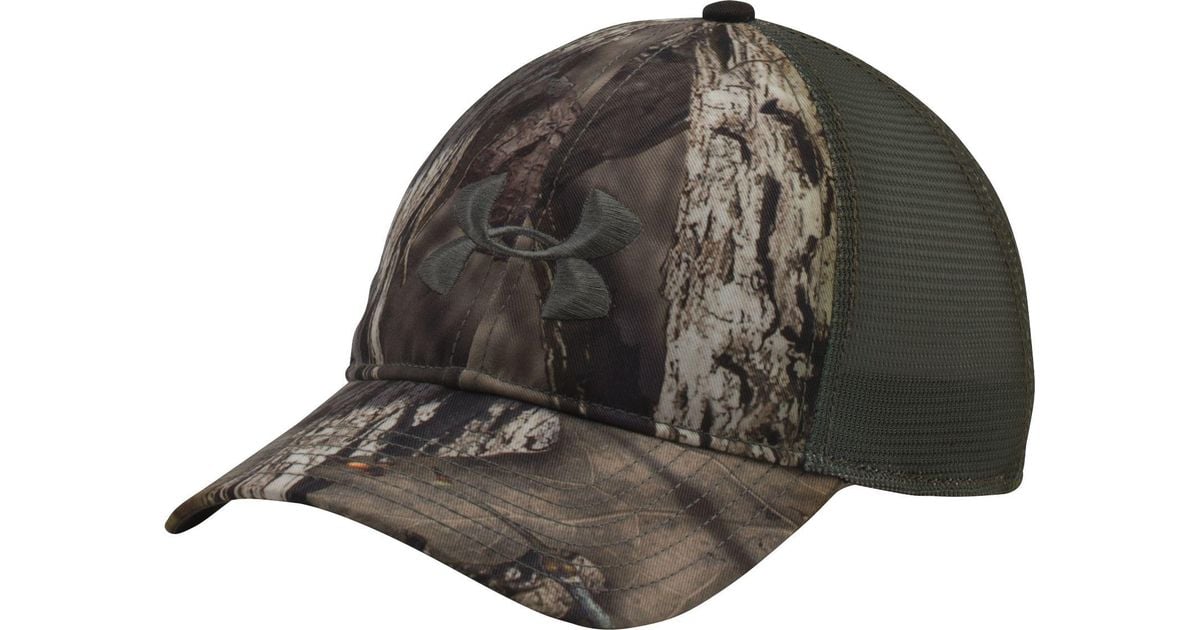 under armour mossy oak hat