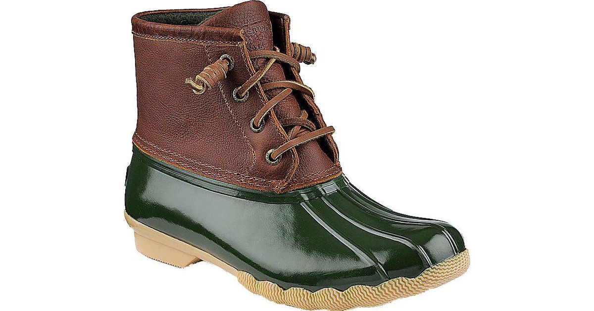 sperry top sider green sole