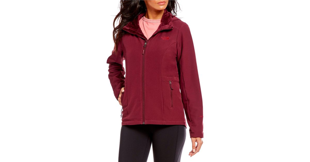 Download Lyst - The North Face Shelbe Mock Neck Zip Front Solid ...