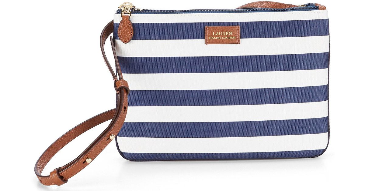 ralph lauren double zip crossbody