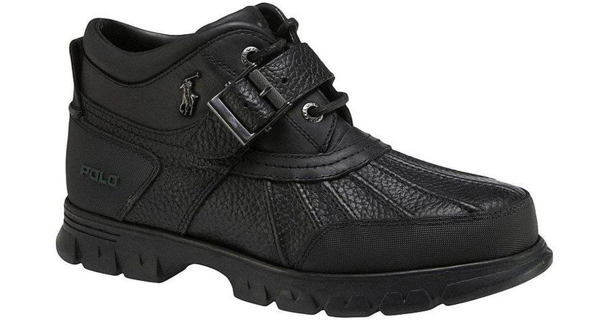 polo duck boots mens shoes