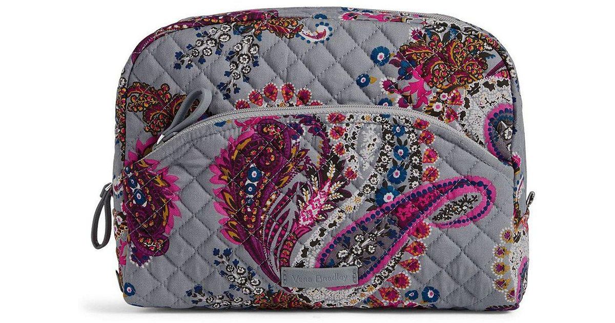 Vera Bradley Iconic Large Cosmetic Bag Lyst