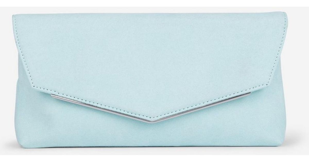 Dorothy Bar Lyst In Mint Bag Clutch Green Perkins Metal PXOuTZki