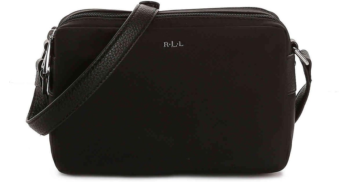 Lyst - Lauren by Ralph Lauren Stockwell Camera Crossbody Bag in Black