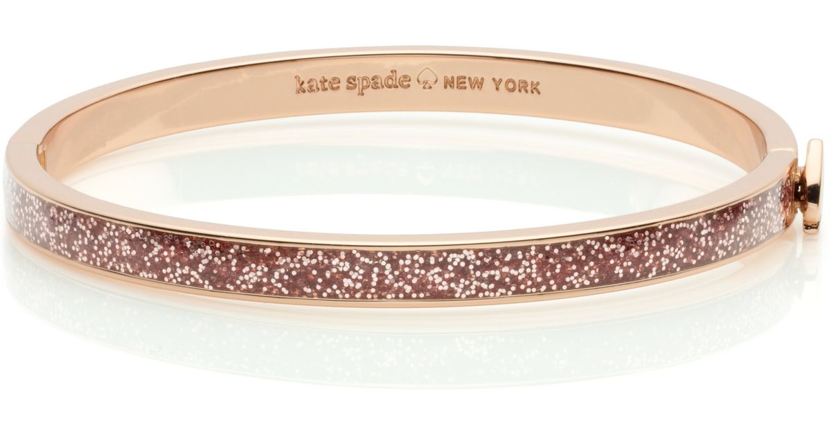 Nordstrom Kate Spade Bracelet Best Bracelets Lyst Kate Spade New York Thin Hinge Bangle In Pink