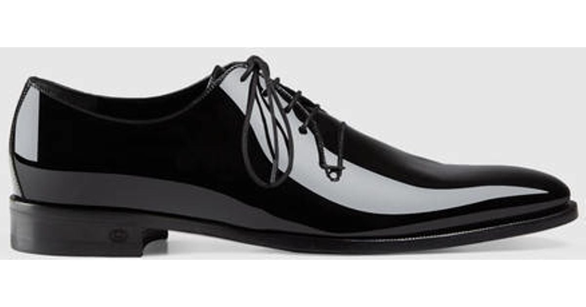 gucci patent leather sneakers