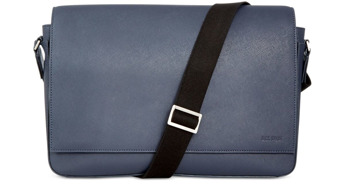 Lyst Jack Spade Barrow Urban Messenger Bag In Blue For Men