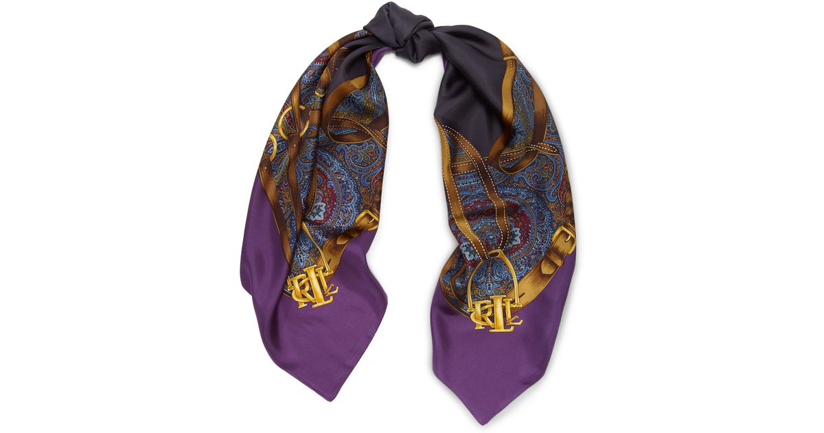 ralph lauren black scarf