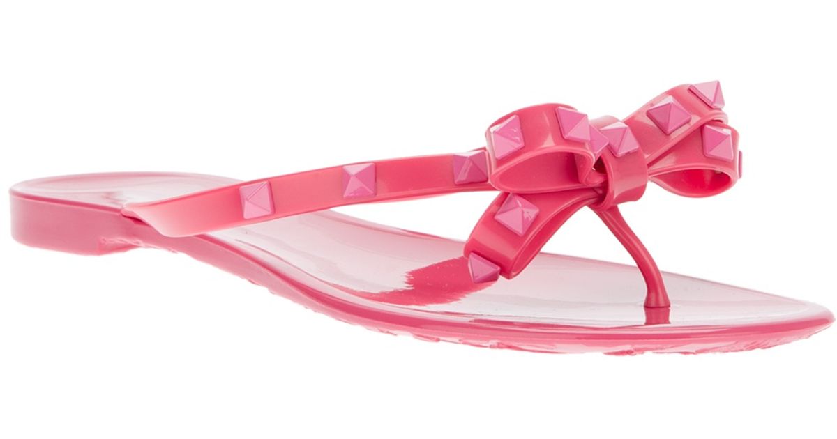 valentino petal sandals