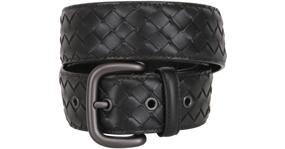 bottega veneta leather belt