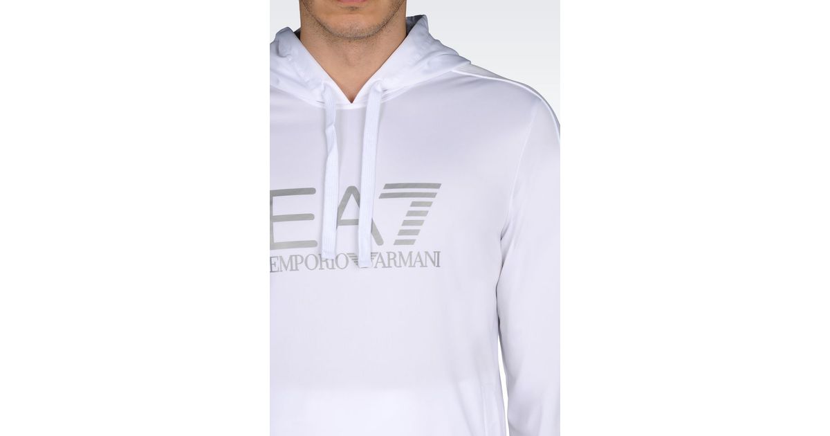 ea7 white sweatshirt