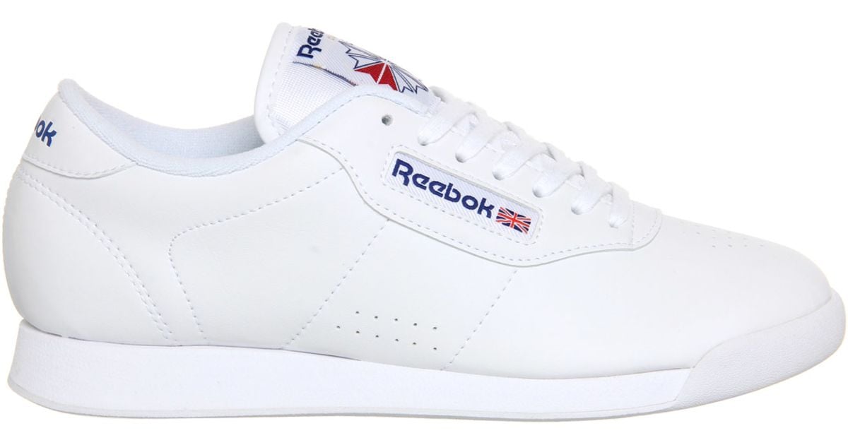 reebok white princess sneakers