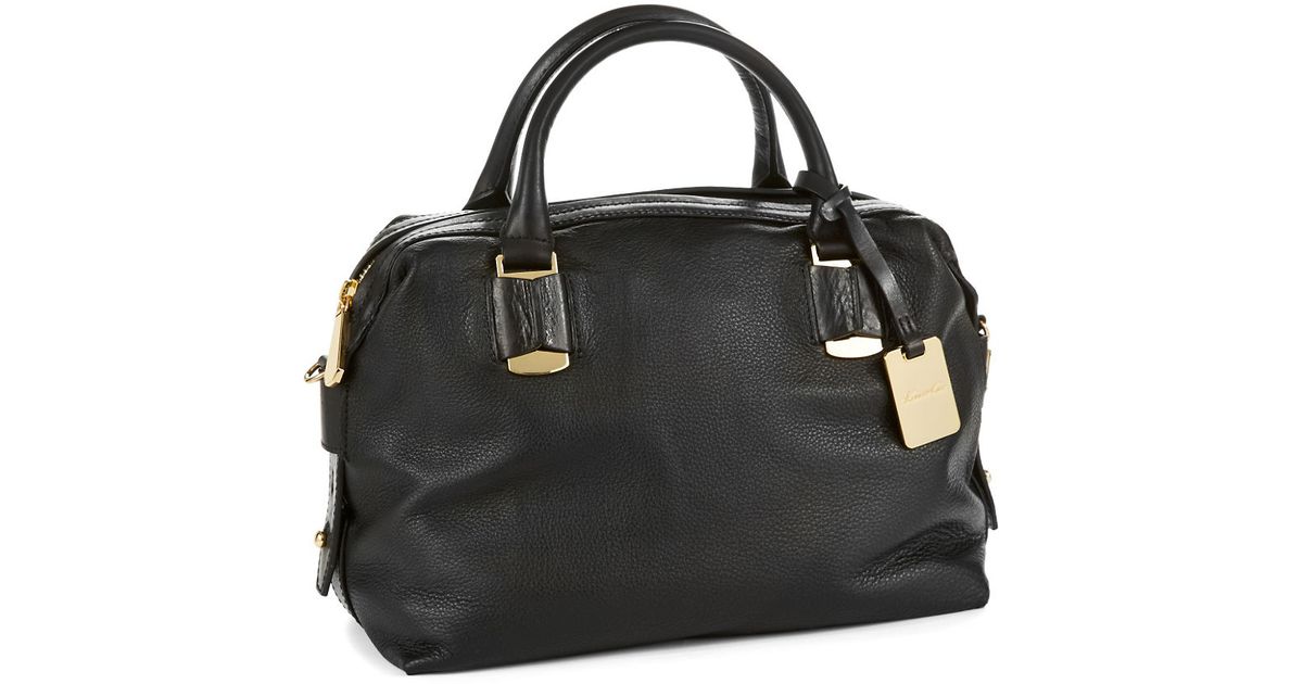 Lyst Kenneth Cole Es Satchel Bag In Black