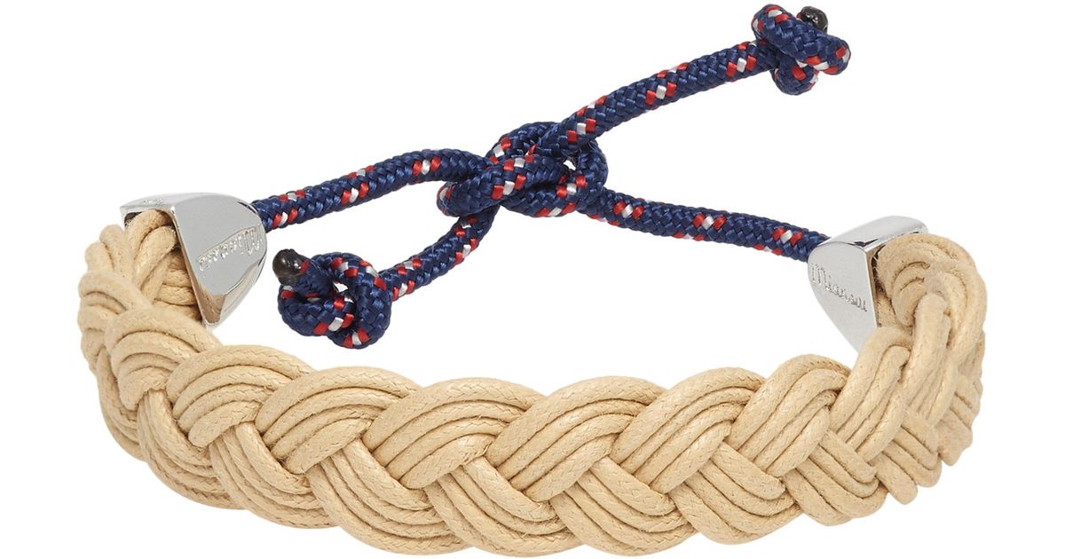 Lyst Miansai Nantucket Bracelet In Natural For Men