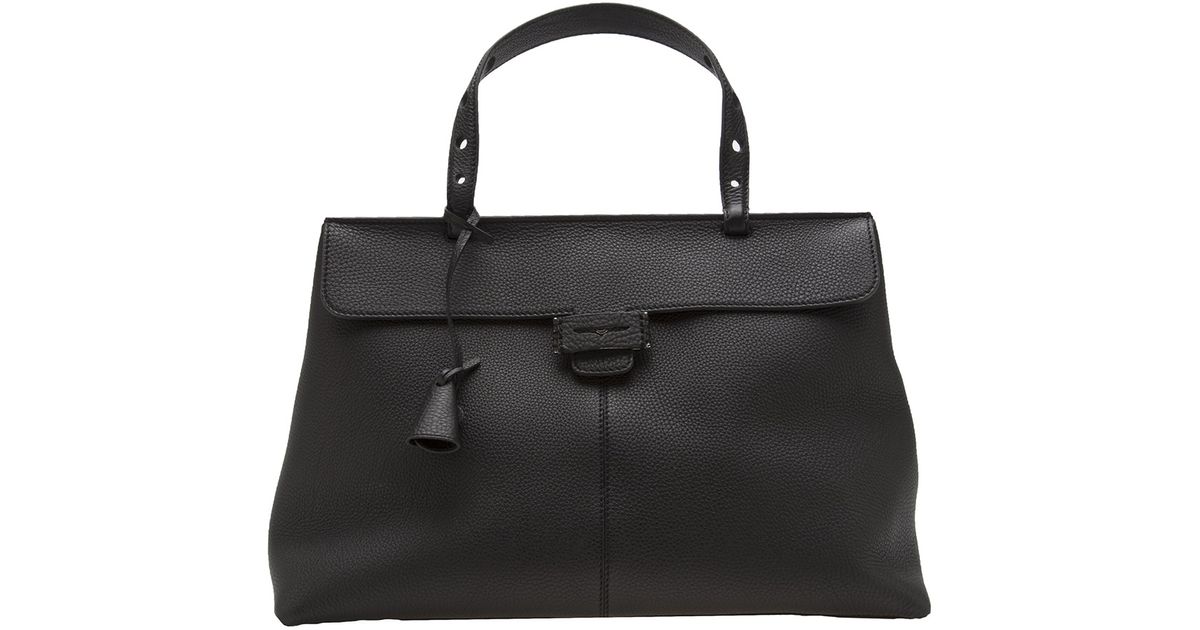 Lyst Myriam Schaefer Lord Handbag In Black
