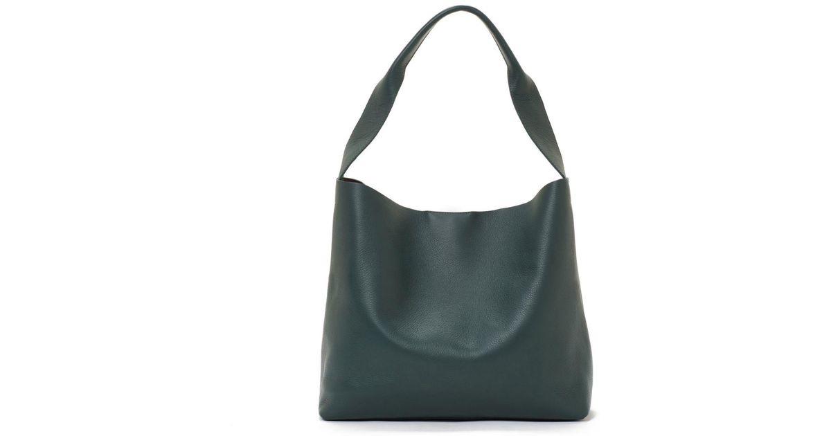 Lyst Eileen Fisher Italian Leather Bucket Tote