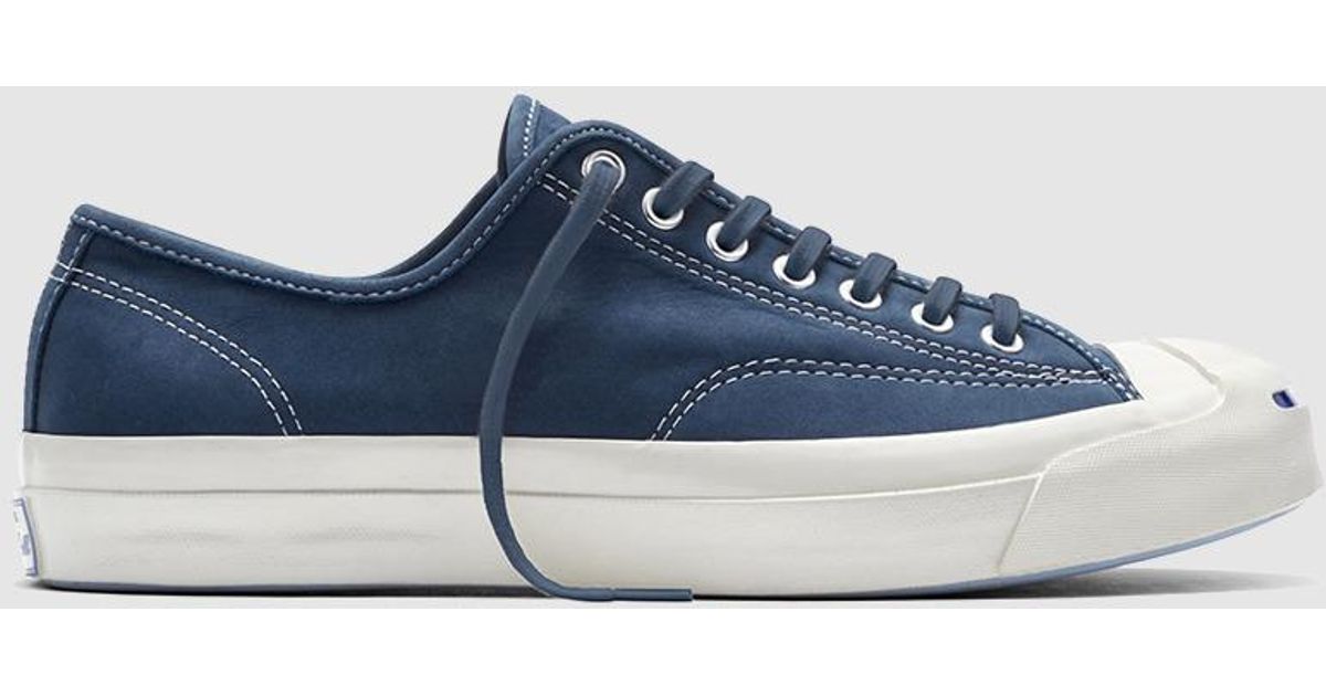 converse jack purcell leather blue 