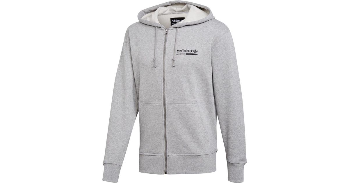 gray adidas hoodie