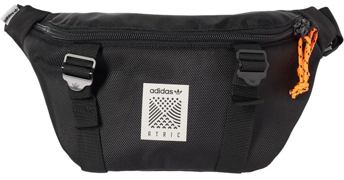 Lyst Adidas Atric Waist Bag In Black For Men