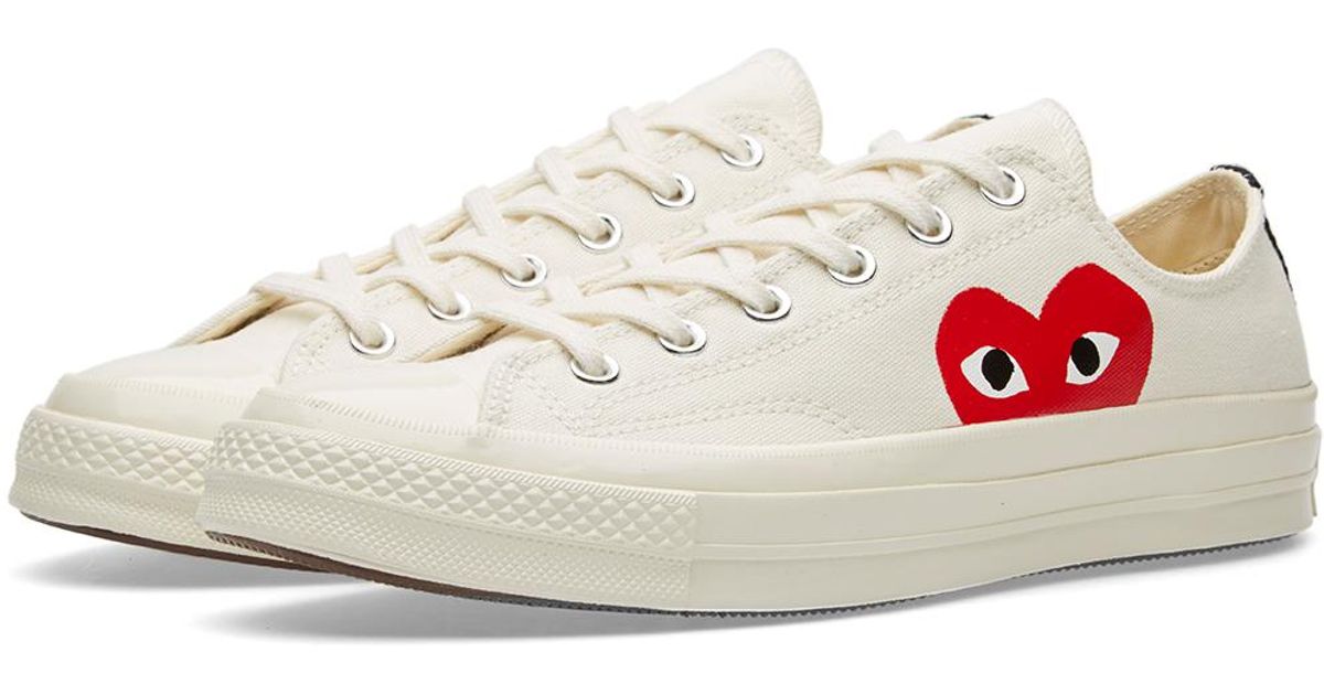 converse 70s x play cdg trainers