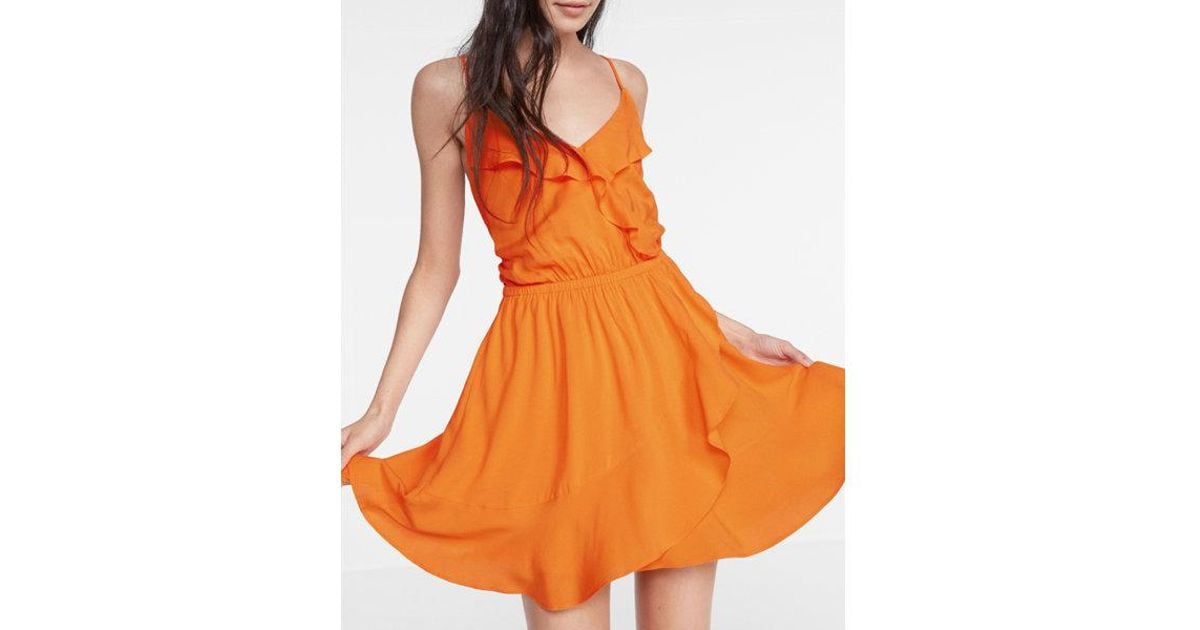 express orange dress