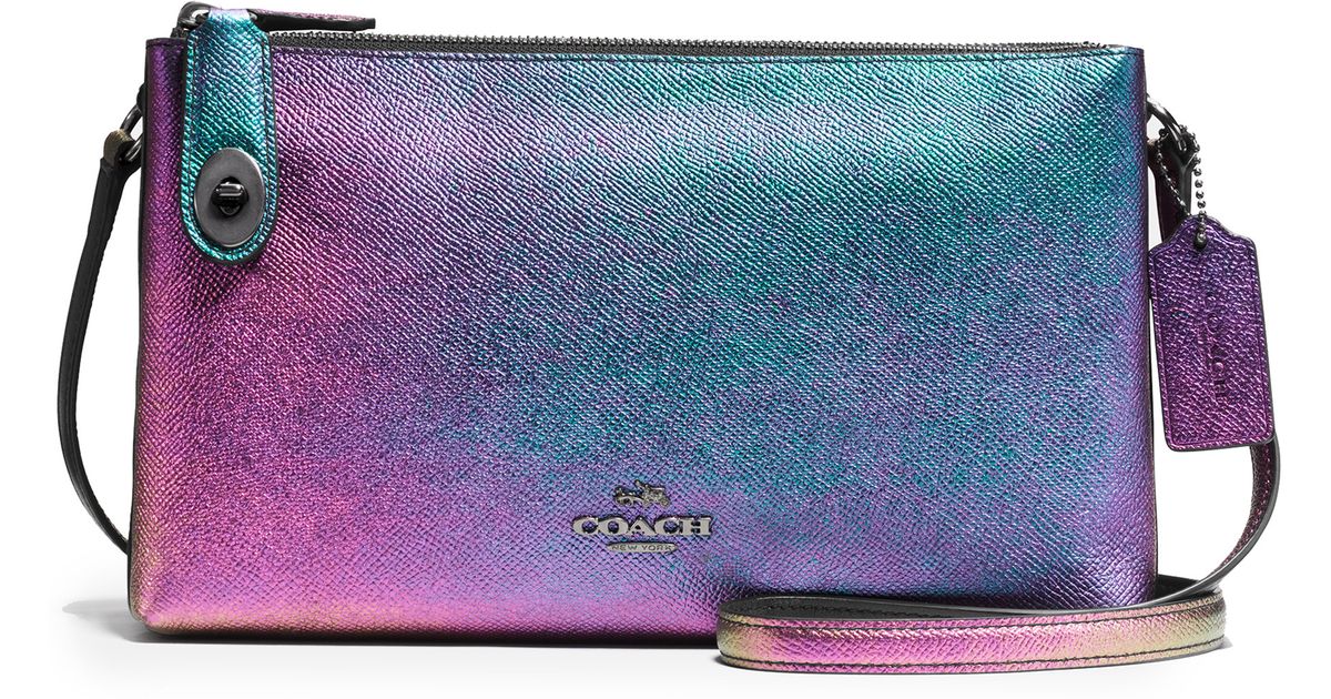 coach wallets hologram