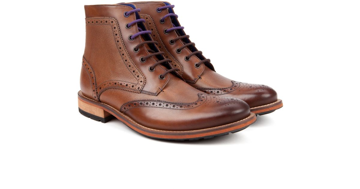 ted baker wingtip boots