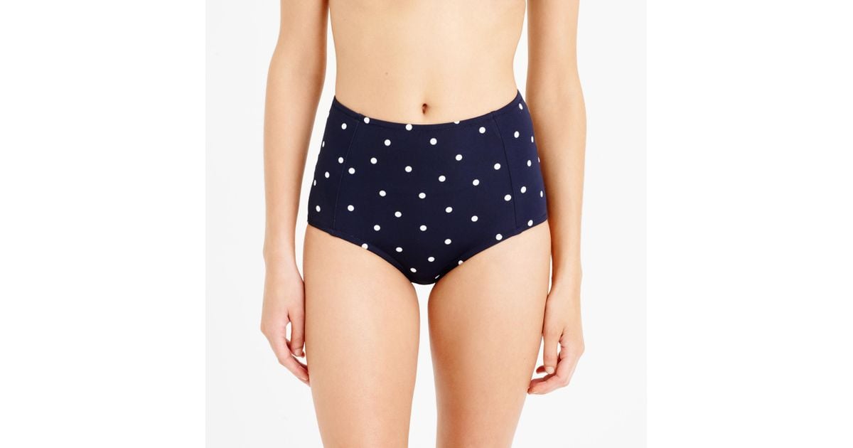 J crew high waist bikini bottom