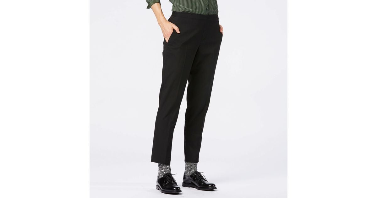 How womens ankle dress pants 6 black