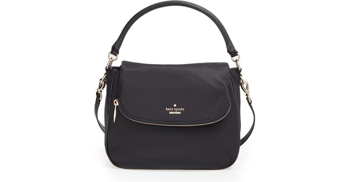 Lyst Kate Spade New York Classic Nylon Small Devin Crossbody Lyst Kate Spade New York Classic Nylon Small Devin Crossbody Bag In Black