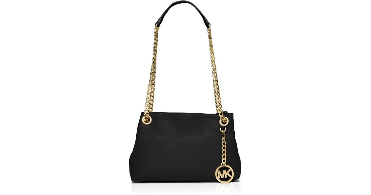 mk black shoulder bag