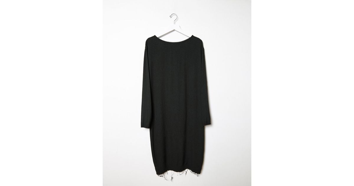 Lyst Black Crane Slim Dress In Green