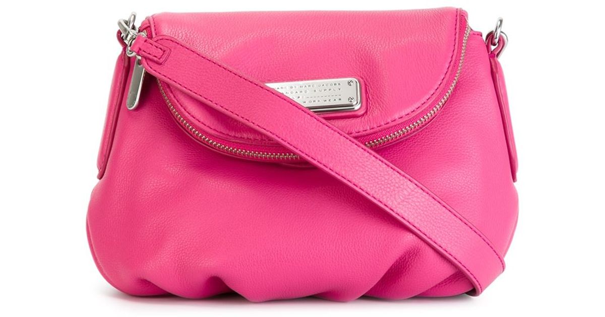 Marc by marc jacobs &#39;new Q Mini Natasha&#39; Crossbody Bag in Pink | Lyst