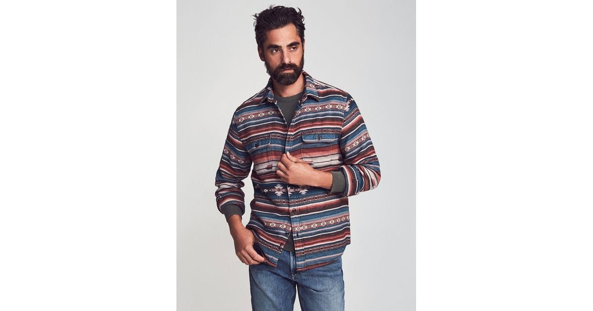 faherty canyon overshirt