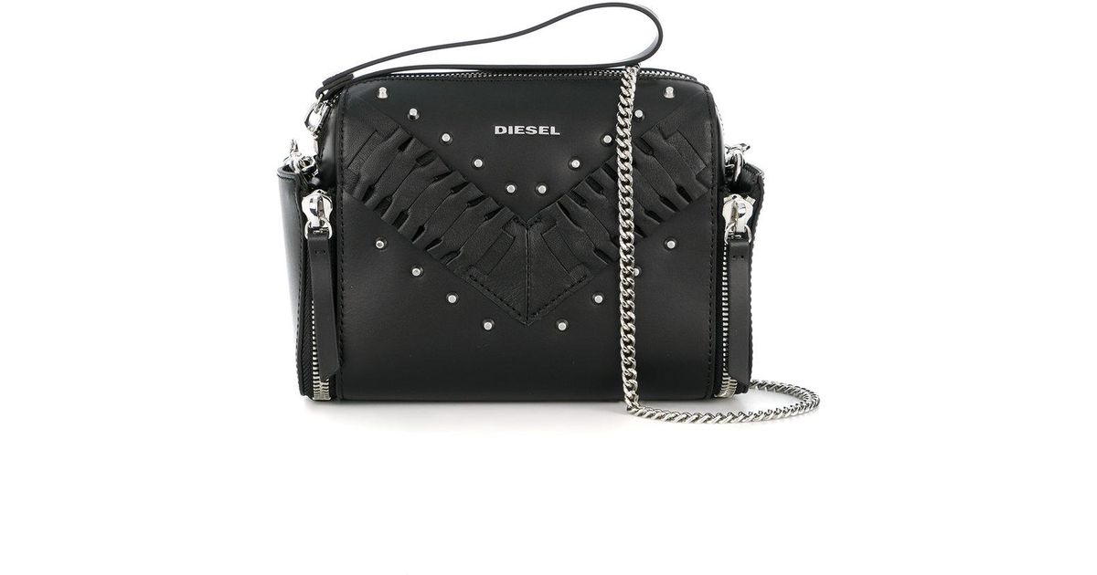 Sel Black Studded Crossbody Bag Sel Black Studded Crossbody Bag