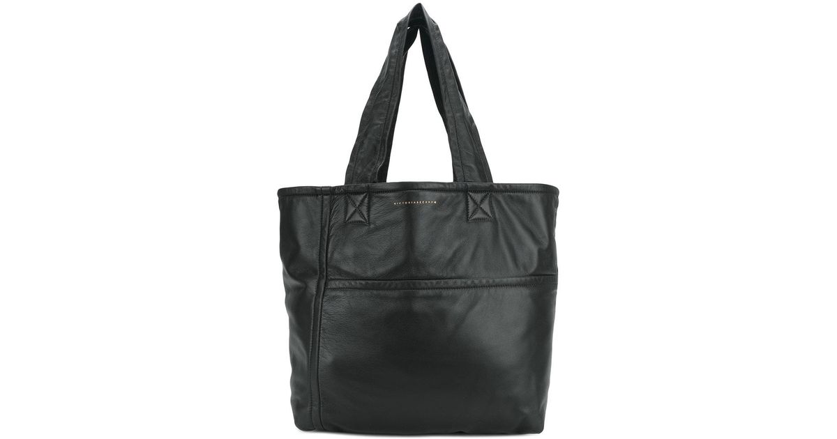 Lyst Victoria Beckham Mini Sunday Bag In Black