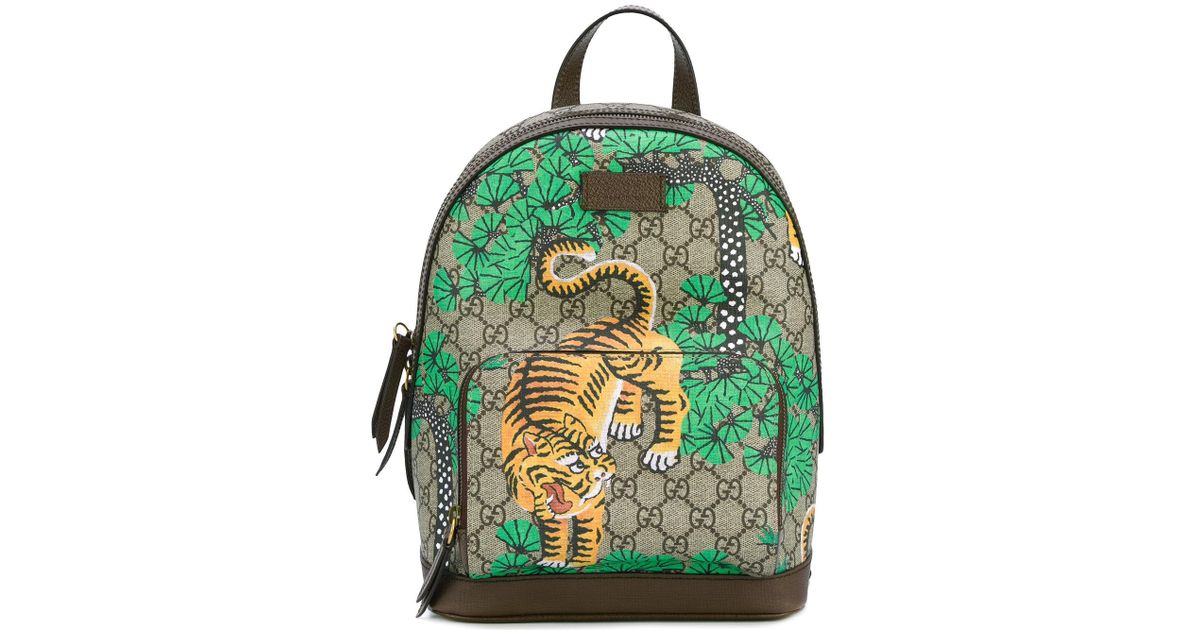 Lyst - Gucci Bengal Tiger Print Backpack for Men