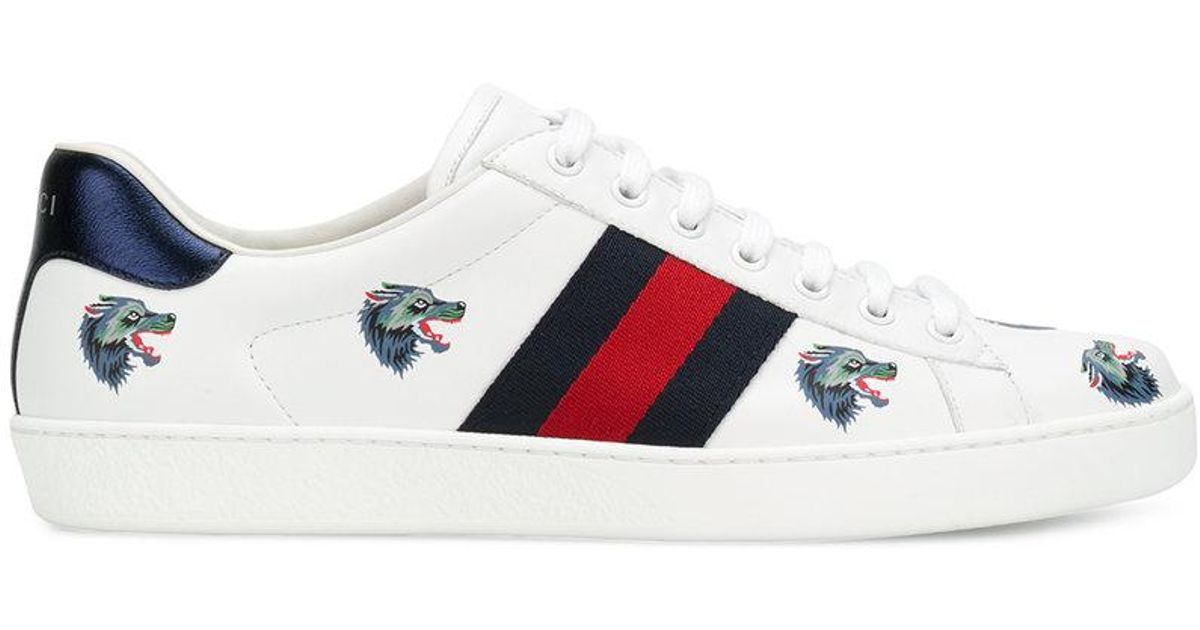 gucci wolf sneakers