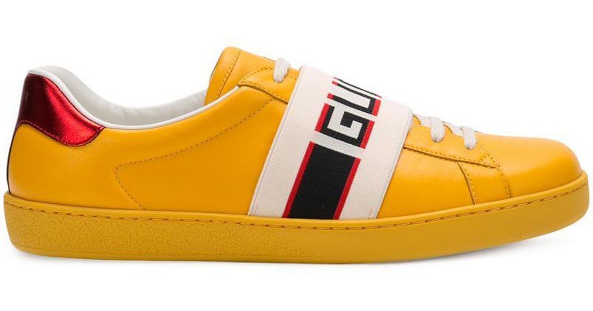 gucci sneakers orange