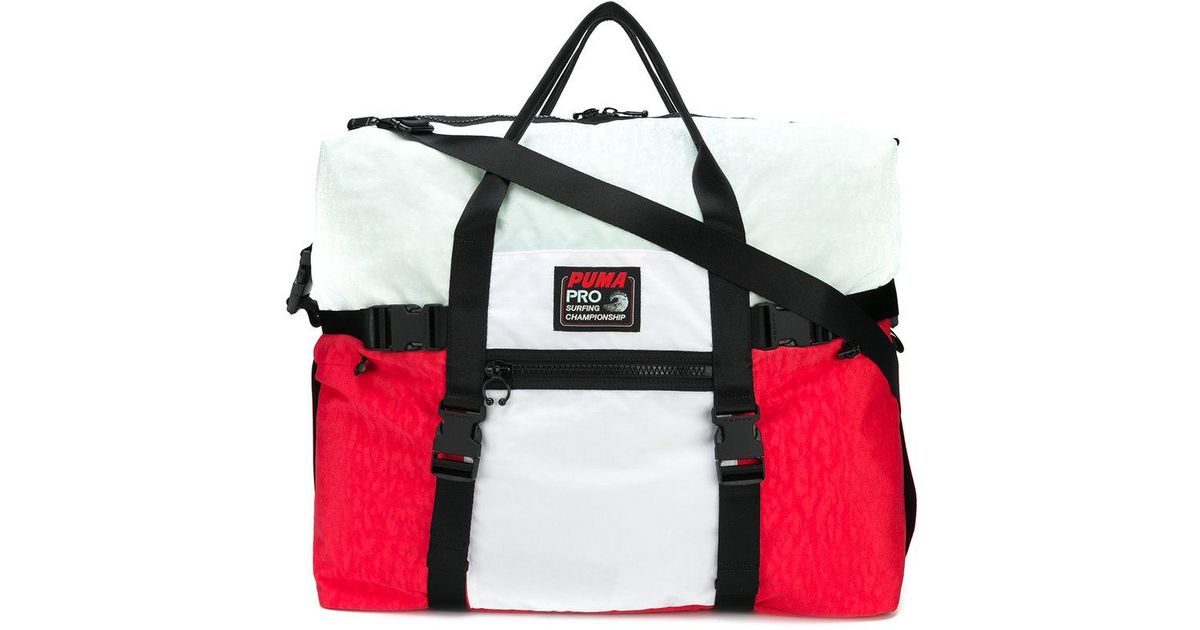Lyst Puma Xl Duffle Bag In White
