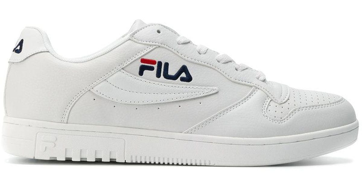 mens white fila boots