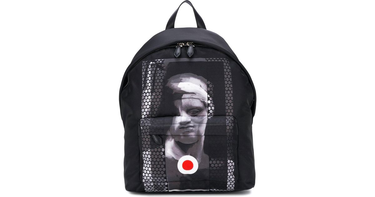 Homme Lyst Coloris Givenchy Dos Imprimé Pour À Graphique Sac En Noir Wrpwrfg0q
