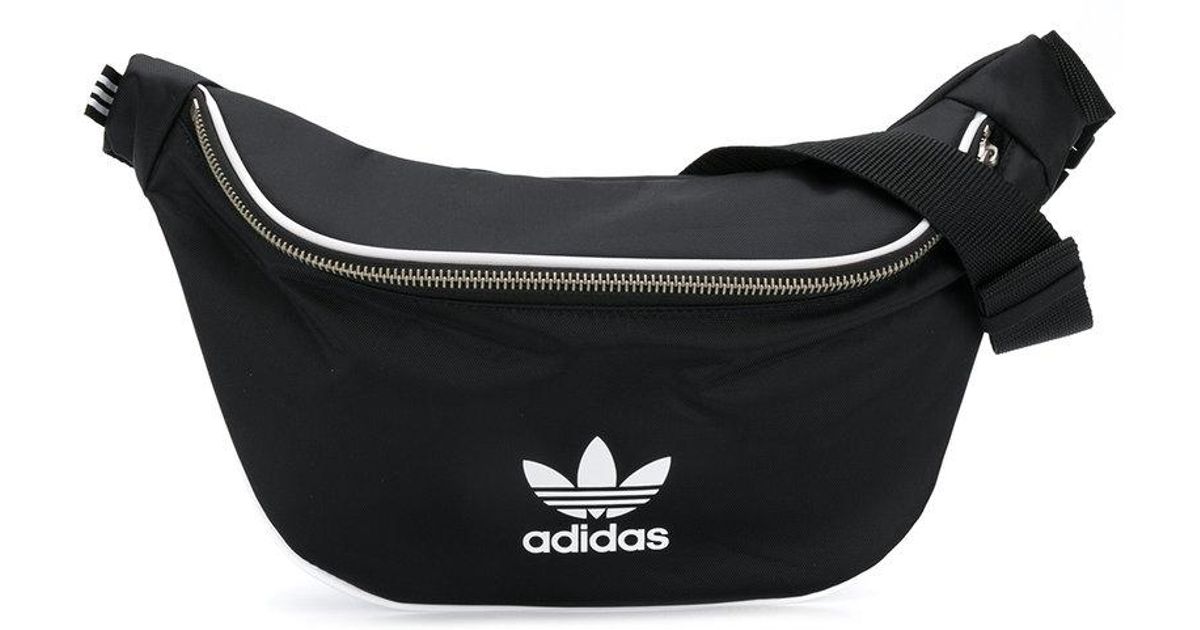 Adidas Black Waist Belt Bag For Men