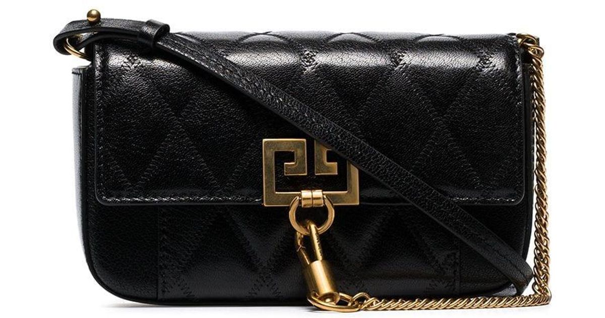 Givenchy Mini Pocket Cross-body Bag in Black - Lyst