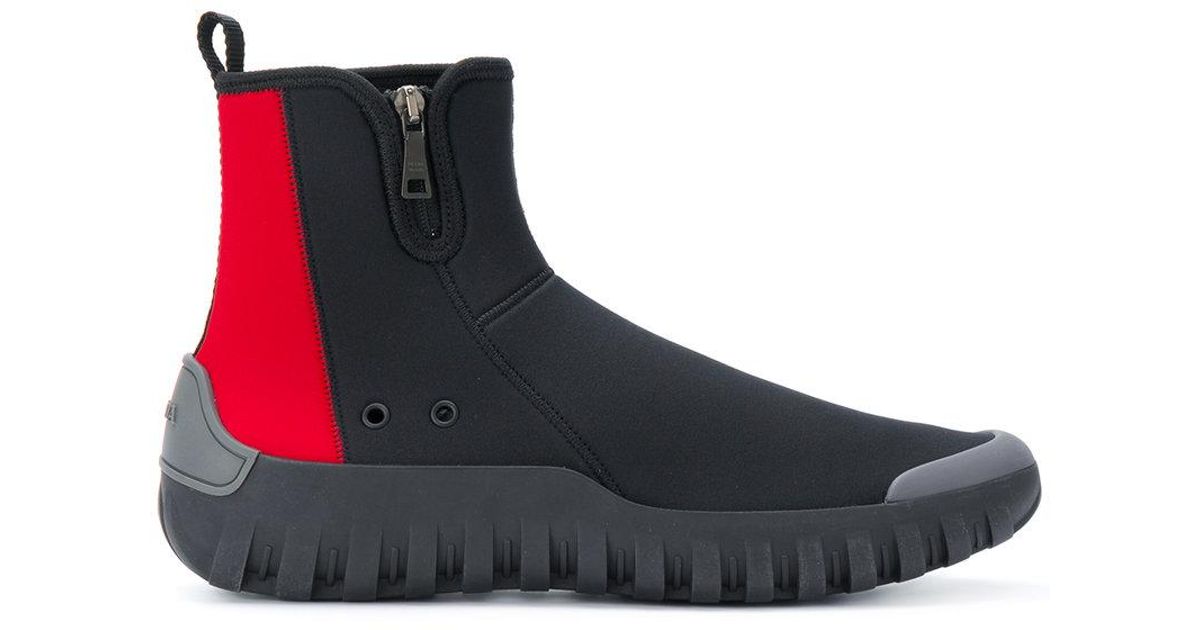 prada socks sneakers
