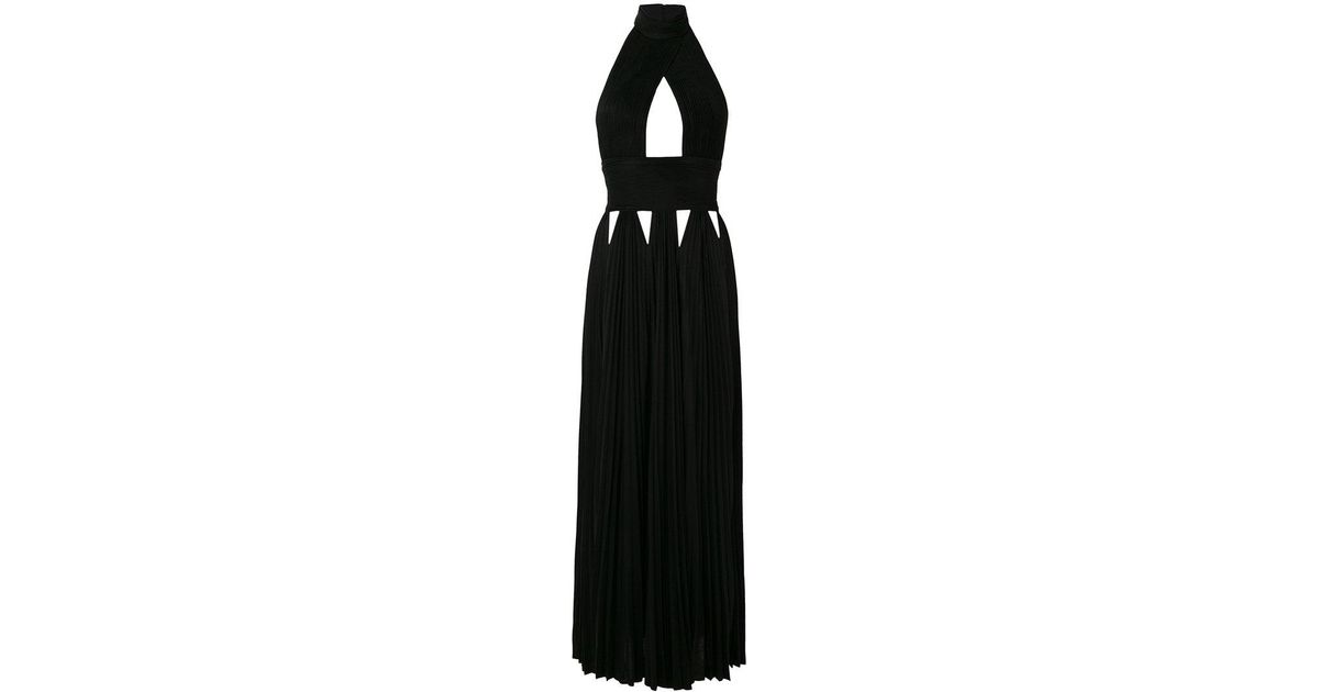 givenchy pleated gown