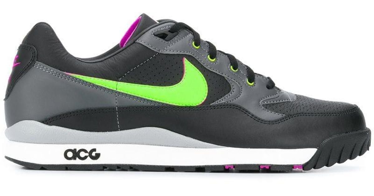 black acg sneakers