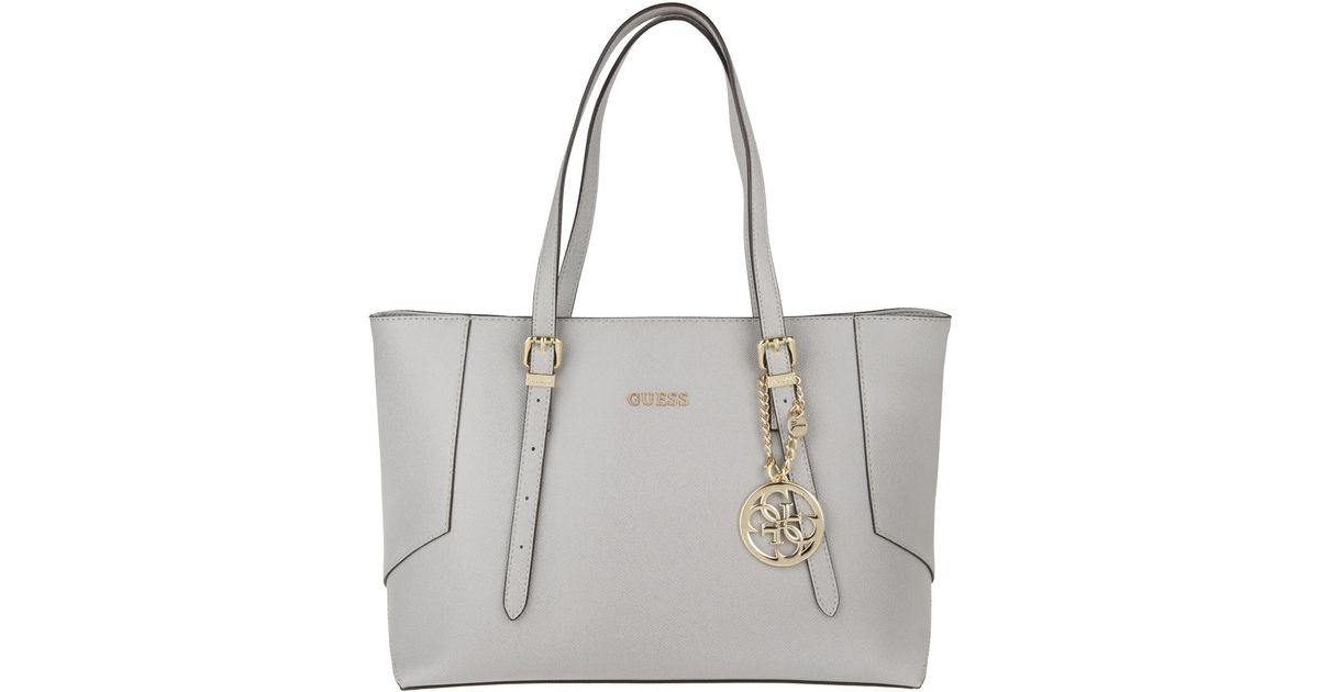 Guess Gray Isabeau Tote Bag Grey