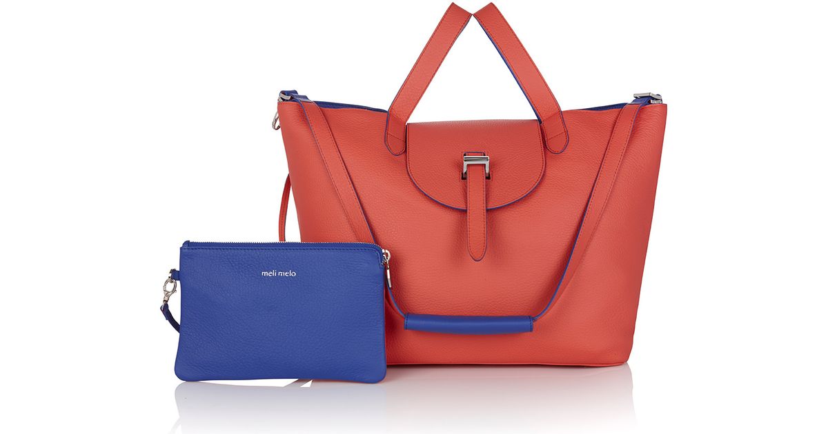 Lyst Meli Melo Reversible Handbag Shire Blue Y Pink In